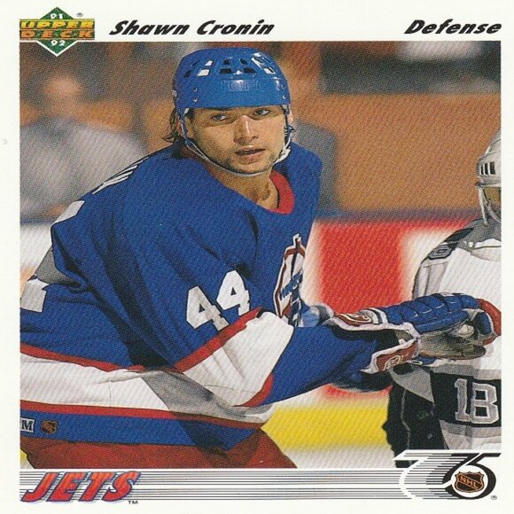 Shawn Cronin - Winnipeg Jets NHL Hockey Card Collection - Picture 4 of 4